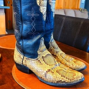 Genuine Python Boots - Hand made R Foley